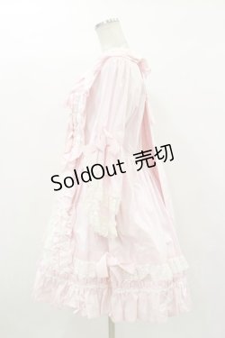 画像3: BABY,THE STARS SHINE BRIGHT / ローブ・ア・ラ・フランセーズ+ヘッドドレスセット M ピンク H-24-03-16-1030-BA-OP-NS-ZH