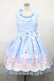 画像1: Angelic Pretty / MilkyPlanetジャンパースカートSet Free サックス H-24-03-21-1019-AP-OP-NS-ZH (1)