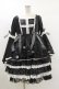 画像1: AngelsHeart-Lolita（海外ロリータブランド） / Cross Dress Set XL ブラック/グレー/ホワイト H-24-03-22-020-LO-OP-NS-ZH (1)