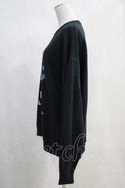 画像2: NieR Clothing / プリントSWEAT  XL 黒 H-24-03-23-039-PU-TO-KB-ZT016