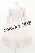 Victorian maiden / コットンフリルブラウスワンピース Free Rose Poudre H-24-03-23-1024-CL-OP-NS-ZH