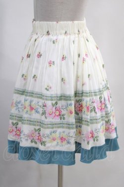 画像2: Jane Marple Dans Le Saｌon / Vintage Ribbon Flowerのミニスカート  オフ H-24-03-23-025-JM-SK-KB-ZH