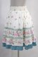 画像2: Jane Marple Dans Le Saｌon / Vintage Ribbon Flowerのミニスカート  オフ H-24-03-23-025-JM-SK-KB-ZH (2)