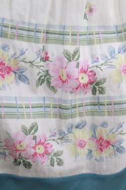 画像4: Jane Marple Dans Le Saｌon / Vintage Ribbon Flowerのミニスカート  オフ H-24-03-23-025-JM-SK-KB-ZH