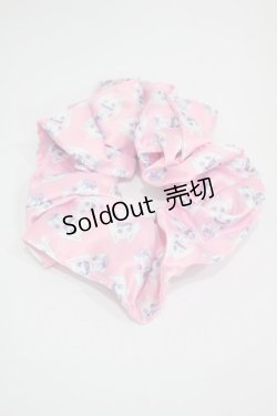 画像1: NieR CLOTHING / シュシュ  ピンク H-25-05-11-1017-PU-AC-KB-ZH