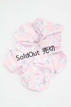 画像1: NieR CLOTHING / シュシュ  ピンク H-25-05-11-1016-PU-AC-KB-ZH