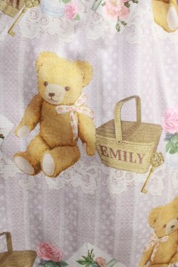 画像4: Emily Temple cute / My Teddy bearキャミソールワンピース  ラベンダー H-24-03-25-1012-ET-OP-KB-ZH
