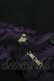 画像4: Qutie Frash / ジャガード切替オーバースカート  黒×紫 H-24-03-28-055-QU-SK-KB-ZT076 (4)