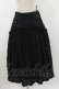 画像1: Jane Marple / Cut flower lace dress skirt  ブラック H-24-03-28-070-JM-SK-KB-ZH (1)