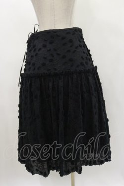 画像2: Jane Marple / Cut flower lace dress skirt  ブラック H-24-03-28-070-JM-SK-KB-ZH