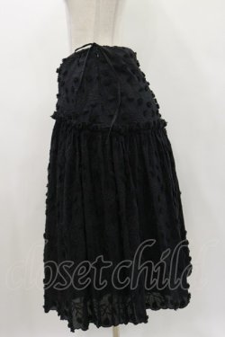 画像3: Jane Marple / Cut flower lace dress skirt  ブラック H-24-03-28-070-JM-SK-KB-ZH
