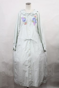 画像1: Jane Marple Dans Le Saｌon / Jardin Des Fleurs Embroideryドレス  ミント H-24-03-29-020-JM-OP-KB-ZH