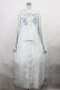 画像1: Jane Marple Dans Le Saｌon / Jardin Des Fleurs Embroideryドレス  ミント H-24-03-29-020-JM-OP-KB-ZH (1)