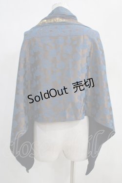 画像3: 【SALE】Qutie Frash / マルチストール  ブルー H-24-03-30-028-QU-ZA-KB-ZT280