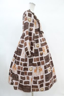 画像3: Leur Getter / Bambi Chocolate袖付ワンピース M モーヴピンク H-24-04-01-1026-LU-OP-KB-ZT236