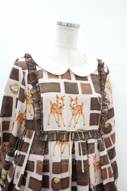 画像4: Leur Getter / Bambi Chocolate袖付ワンピース M モーヴピンク H-24-04-01-1026-LU-OP-KB-ZT236