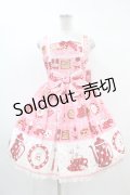Angelic Pretty / French Cafe切替ジャンパースカート(2011) Free ピンク H-24-04-01-022-AP-OP-NS-ZH