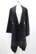 Rozen Kavalier / 羽根刺繍ロングガウンジャケット  黒 H-24-04-03-1058-OO-JA-KB-ZH