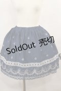 BPN / クラウン刺繍スカート M ネイビー H-24-04-03-017-GO-SK-NS-ZH
