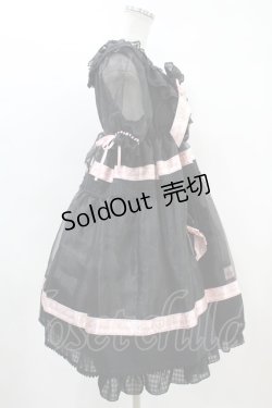 画像2: BABY,THE STARS SHINE BRIGHT / Sweet Best Wishes　ワンピース Free ブラック/ピンク H-24-04-05-1032-BA-OP-NS-ZH