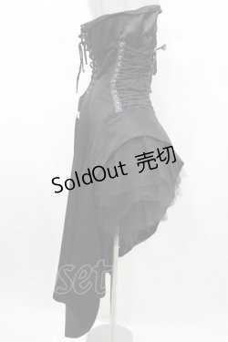 画像3: alice auaa / ハードチュールベアワンピース 3(約9号) 黒 H-24-04-05-2020-AA-OP-KB-ZH