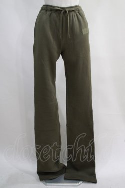 画像1: NieR Clothing / 内側防寒仕様SUPER LONG×LOOSE SWEAT PANTS  カーキ H-24-04-06-001-PU-PA-KB-ZT198