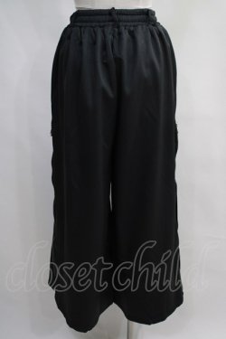 画像3: NieR Clothing / 2WAY SIDE ZIP WIDE PANTS  黒×ピンク H-24-04-06-004-PU-PA-KB-ZT198