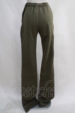 画像2: NieR Clothing / 内側防寒仕様SUPER LONG×LOOSE SWEAT PANTS  カーキ H-24-04-06-001-PU-PA-KB-ZT198