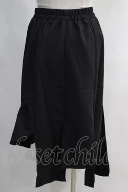 画像3: NieR Clothing / ASYMMETRY BLACK SKIRT  黒 H-24-04-06-012-PU-SK-KB-ZH