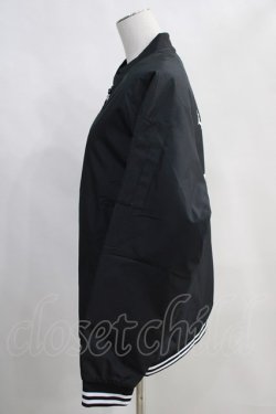画像2: NieR Clothing /OUSON JACKET  黒×白 H-24-04-06-017-PU-JA-KB-ZT205