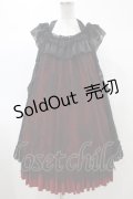MR corset / Angel Wingレースドレス  ワイン×ブラック H-24-04-07-1018-PU-OP-KB-ZH