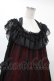 画像4: MR corset / Angel Wingレースドレス  ワイン×ブラック H-24-04-07-1018-PU-OP-KB-ZH (4)