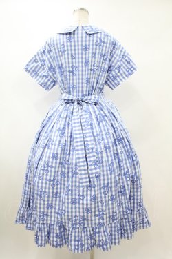 画像2: Jane Marple / Picnic cloth joyfulドレス  ブルー H-24-04-09-1004-JM-OP-KB-ZH