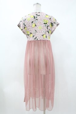 画像2: MILK / ハニーレモン TEE dress - ピンク H-24-04-09-1049-ML-OP-KB-ZH