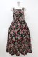 画像1: Jane Marple / Strawberry garden Strap dress  ブラック H-24-04-09-1009-JM-OP-KB-ZH (1)
