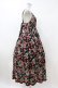 画像3: Jane Marple / Strawberry garden Strap dress  ブラック H-24-04-09-1009-JM-OP-KB-ZH (3)
