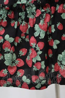 画像5: Jane Marple / Strawberry garden Strap dress  ブラック H-24-04-09-1009-JM-OP-KB-ZH
