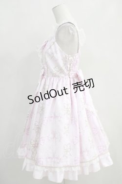 画像2: Angelic Pretty / Jewelry Ribbon Princessジャンパースカート Free ピンク H-24-04-12-005-AP-OP-NS-ZH