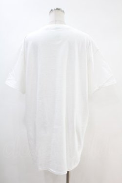 画像2: NieR Clothing / プリント半袖CUTSEW XL 白 H-24-04-13-036-PU-TO-KB-ZT007