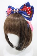 Angelic Pretty / French Cafeカチューシャ  ブルー H-24-04-14-023-AP-AC-NS-ZH