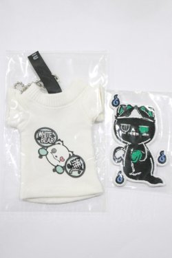 画像1: NieR Clothing / Tシャツキーホルダー＆ワッペン   H-24-04-15-077-PU-ZA-KB-ZT324