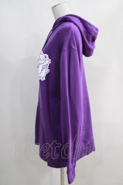 画像2: NieR Clothing / プリントプルパーカー 2XL パープル H-24-04-15-022-PU-TO-KB-ZT052