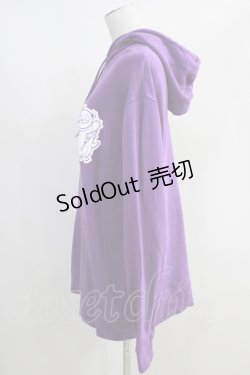 画像2: NieR Clothing / プリントプルパーカー 2XL パープル H-24-04-15-022-PU-TO-KB-ZT052