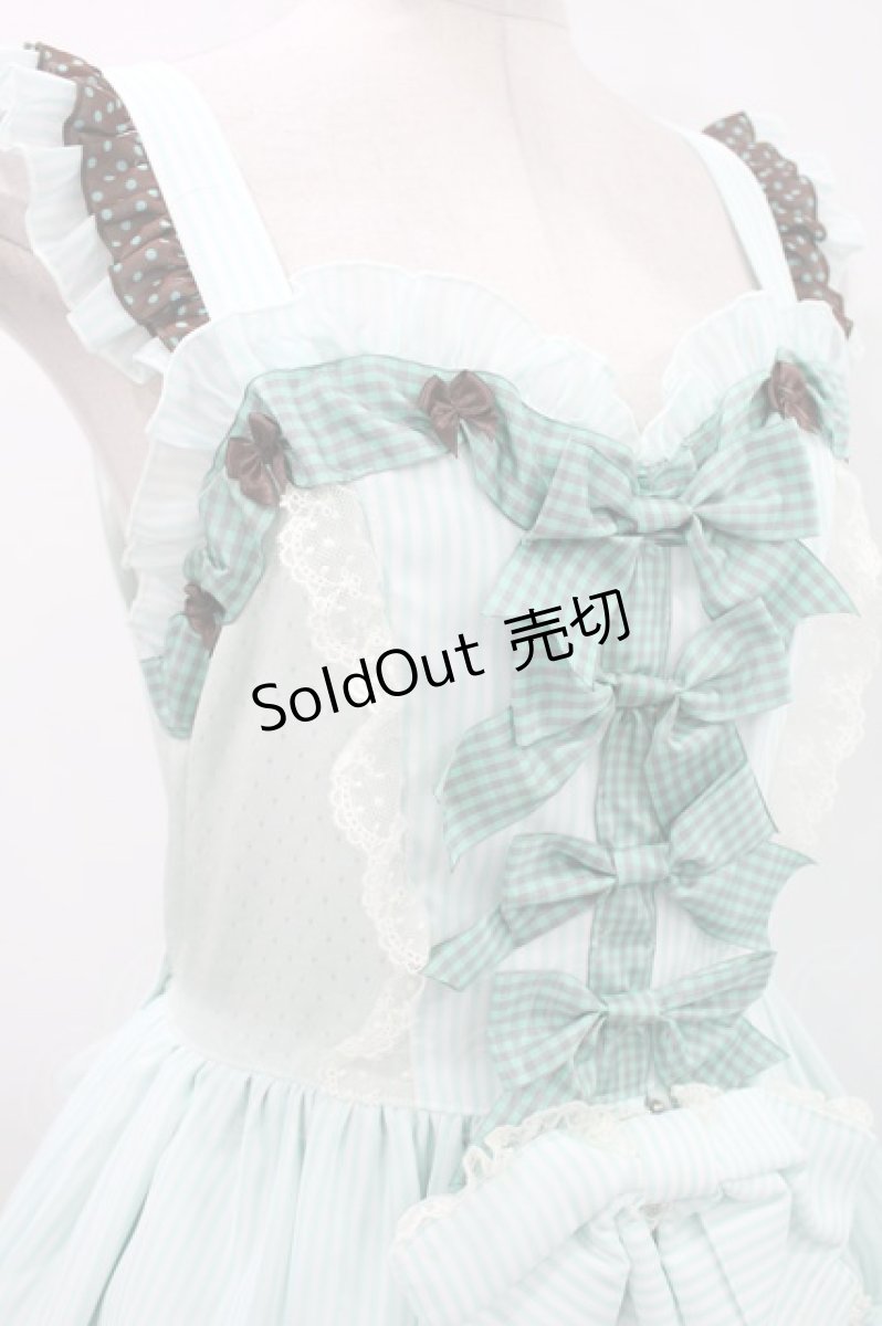 画像4: BABY,THE STARS SHINE BRIGHT / MY ANNIVERSARY/くまちゃんジャンパースカート Free ミント H-24-04-16-024-BA-OP-NS-ZH (4)