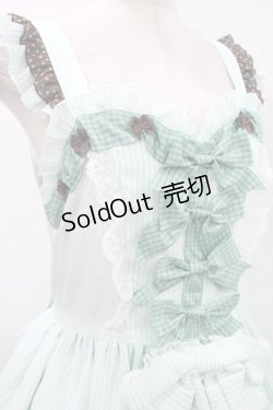 画像4: BABY,THE STARS SHINE BRIGHT / MY ANNIVERSARY/くまちゃんジャンパースカート Free ミント H-24-04-16-024-BA-OP-NS-ZH