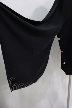 画像5: NieR Clothing / 着物袖風シャツ  黒 H-24-04-16-1023-PU-BL-KB-ZH