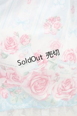 画像5: Angelic Pretty / Romantic Rose Letterジャンパースカートセット Free サックス H-24-04-16-011-AP-OP-NS-ZH