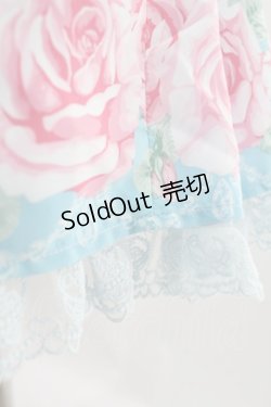 画像6: Angelic Pretty / Romantic Rose Letterジャンパースカートセット Free サックス H-24-04-16-011-AP-OP-NS-ZH