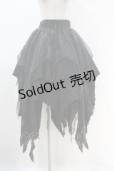 alice auaa / レイヤードスカート 3 ブラック H-24-04-17-1022-AA-SK-KB-ZH