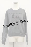 HYSTERIC GLAMOUR / プリントSWEAT Free グレー H-24-04-17-032-PU-TO-KB-ZH